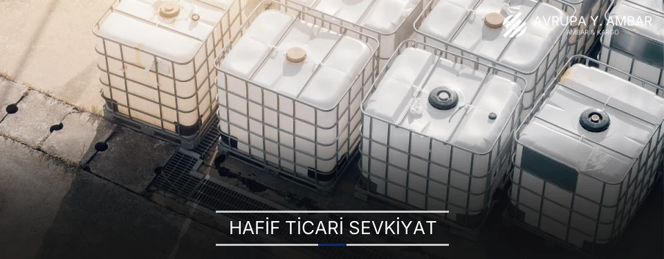 Avrupa Yakası Hafif Ticari Yük Ambar Firmaları
